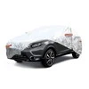 Amio Aliuminis automobilio užvalkalas SUV/VAN XL, su užtrauktuku, atspindintis, 120 g/m² + medvilnė, sidabrinės spalvos, 510 x 185 x 150 cm