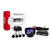 Parkavimo pagalbos sistema LED-GRAF, 4 juodi jutikliai GOLD 18 mm AMIO-01578