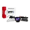 Parkavimo pagalbos sistema LED-GRAF, 4 sidabro spalvos jutikliai 22 mm AMIO-01561