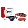 Parkavimo pagalbos sistema LED-GRAF, 4 juodi jutikliai 16,5 mm, vidinis montavimas AMIO-02257