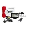 Amio Parkavimo pagalbos sistema TFT01 4,3" su HD-502-IR kamera, 4 sidabro spalvos jutikliai