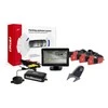Amio Parkavimo pagalbos sistema TFT01 4,3" with HD-502-IR kamera, 4 juodi jutikliai, vidinis montavimas