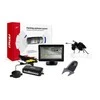Amio Parkavimo pagalbos sistema TFT01 4,3" su HD-502-IR kamera, 4 balti jutikliai