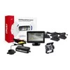 Amio Parkavimo pagalbos sistema TFT01 4,3" su HD-501-IR kamera, 4 juodi jutikliai, sunkvežimiams