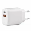 Amio Sieninis įkroviklis PCH PRO-09 USB+USB-C 20W Quick Charge 230V