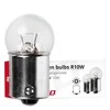 Halogeninės lemputės R10W BA15S 24V 10 vnt. amio-01004
