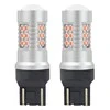 LED lemputės Canbus 24SMD T20 WR21/5W raudonos 12V 24V amio-02581