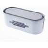 ATL Kabelių dėžė AG381F, 32x13,5x11,5 cm, pilka