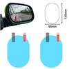 Ag556A Automobilio veidrodėlių apsauginė plėvelė ANTI-FOG, 135x95 mm, 2 vnt.