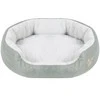 Ag602K Augintinio lova su nuimama pagalve, 50x40x11 cm, pilka
