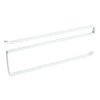 Metalinė popierinių rankšluosčių pakaba AG704, balta, 26,5 cm