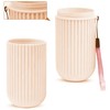 ATL Dantų šepetėlio ir pastos dėklas AG870B, rožinis, PP plastikas