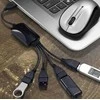 ATL 4 prievadų USB šakotuvas