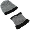ATL Kepurė, šalikas (rinkinys) Unisex Set Pilkas