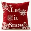 Aptel Pagalvės užvalkalas Let It Snow, 44x44 cm, veliūras
