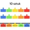 ATL 10vnt. Kabelių etikečių rinkinys