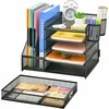 ATL Biuro organizatorius DA462, 35,5x28,5x31 cm, juodas
