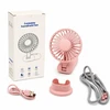 ATL DA669 Mini wiatrak usb rankinis biurkowy rožinė