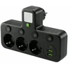 ATL DA706A Ilgintuvas su jungikliu 3x230V skirstytuvas 3xUSB + lemputė