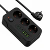 ATL DA714B Przedłużacz zasilający 3m 6xusb