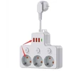 ATL DA714C Prailgintuvas 3 lizdai + 3xUSB + USB-C 3m