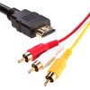 ATL HDMI į VGA + Audio 3x Chinch RCA laidas