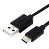 Kk21T USB C tipo kabelis 1 m juodas