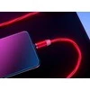 Aptel Maitinimo laidas Magnetinis LED kabelis - laidas 3in1, raudonas