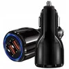 Automobilinis įkroviklis PLS34D 2x USB greitas įkrovimas