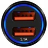Automobilinis įkroviklis PLS34D 2x USB greitas įkrovimas