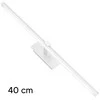 Lubinis šviestuvas ATL LED sieninis šviestuvas virš veidrodžio ZD121A, 40 cm, baltas