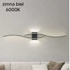 ATL Juodos spalvos LED sieninis šviestuvas 60 cm