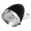 Aptel Retro stiliaus priekinė dviračio lempa ZD14A LED, juoda ir chromuota