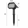 ATL ZD202 Lampa solarna led wbijana reflektor czujnik zmierzchu