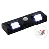 ATL LED Lempa su judesio ir prieblandos jutikliu, 8 LED, juoda