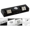 ATL LED Lempa su judesio ir prieblandos jutikliu, 8 LED, juoda