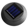 Creativehome ATL ZD52 saulės energija varomas sodo šviestuvas 3LED juodas