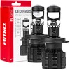 LED žibintų lemputės H4 PL Lens Series AMiO-03667