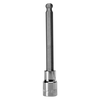 Bitonasadka 1/2" 10 mm šešiakampė galvutė su rutuliuku, 140 mm proline