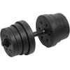 Hantle Bituminiai reguliuojamo svorio hanteliai 2 x 15 kg REBEL ACTIVE
