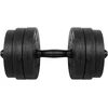 Bituminiai reguliuojamo svorio hanteliai 2x10kg REBEL ACTIVE