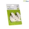 Blokada Stumdomų durų spynos, 2 vnt., „GreenBlue“, GB116, baltos spalvos