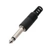 Blow Oem Kištukas AUX 6.3 mono plastikinis HQ - 20vnt