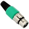 1429# 3p XLR mikrofono lizdas kabeliui