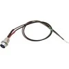1617# 5 mm LED (mėlynas 12 V) indikatorius su laidu