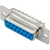 1642# D-sub db15(f) lizdas, lituotas prie kabelio