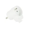 Blow 2382# Baltas kampinis kištukas wt-16g su elektros lizdu