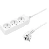 Blow 2577# PS-370 maitinimo ilgintuvas 3 lizdų su įžeminimu 5 m baltas 3x1,5 mm
