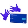 MERCATOR MEDICAL nitrylex® classic mėlynas Nitrilinės tyrimo ir apsauginės pirštinės (M dydžio, be pudros) - 100vnt/1dėžutė