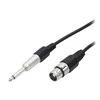 Blow Jungtis 6.3MN-XLR mikrofono kištukas 5m